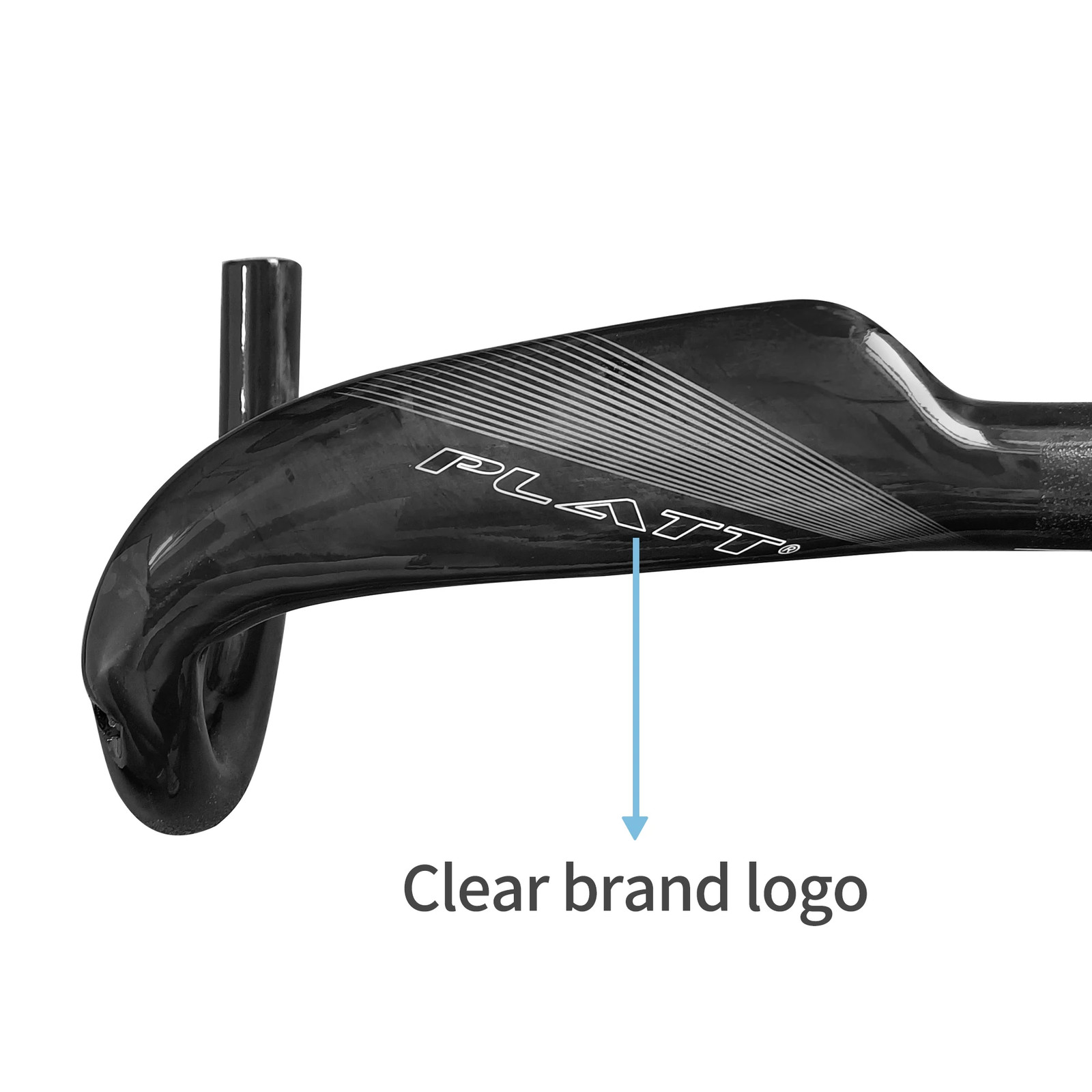 ECIOSL Carbon Fiber Road Bike Handlebar 31.8mm Drop Bar 360-440mm UD Gloss