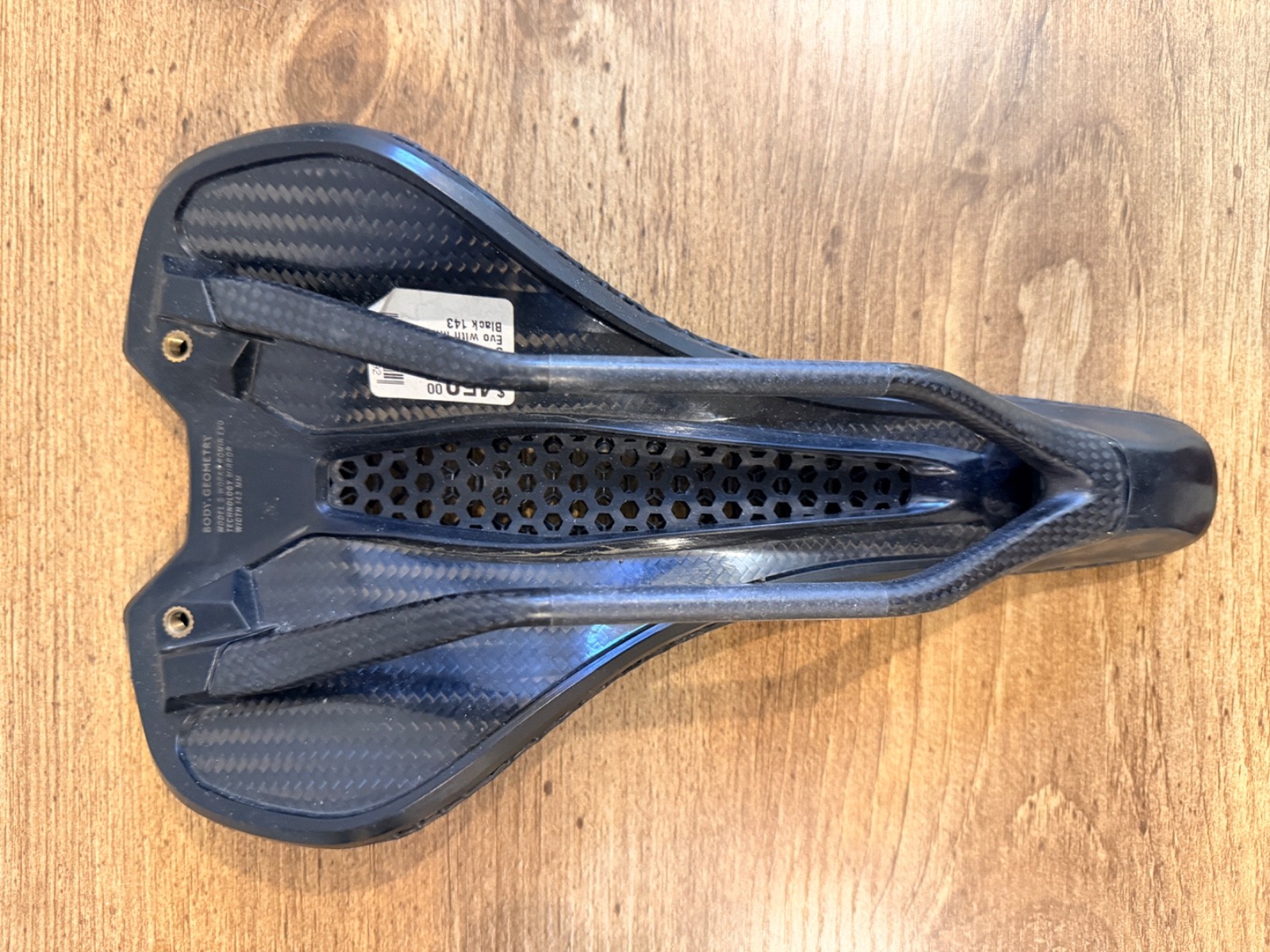 Specialized S-Works Romin EVO Mirror Saddle 143mm FACT Carbon Rails Road