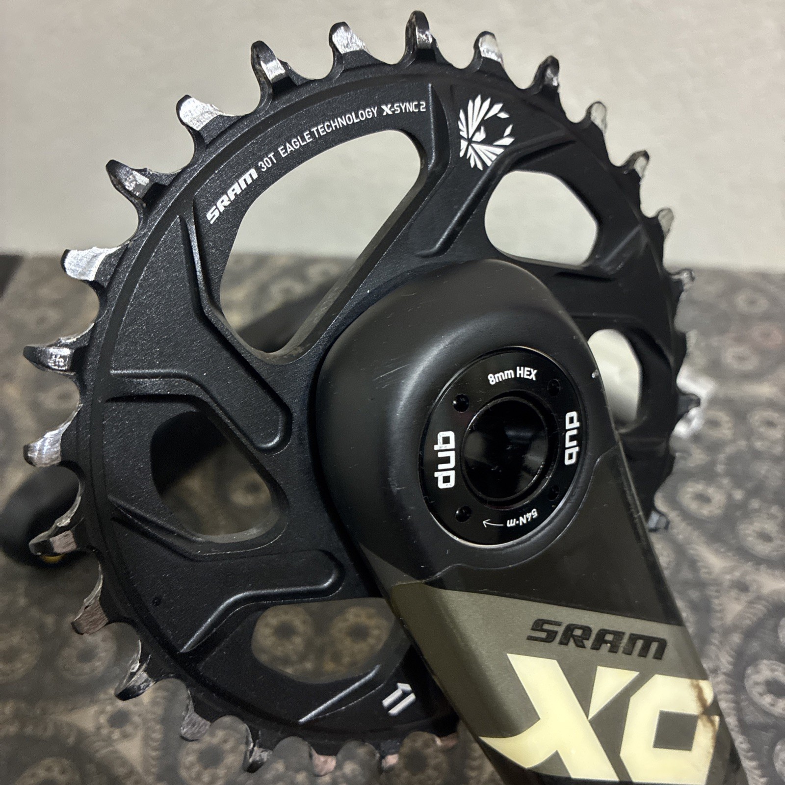 SRAM X01 Eagle DUB Boost 12 Speed Crankset, 175 MM, 30T