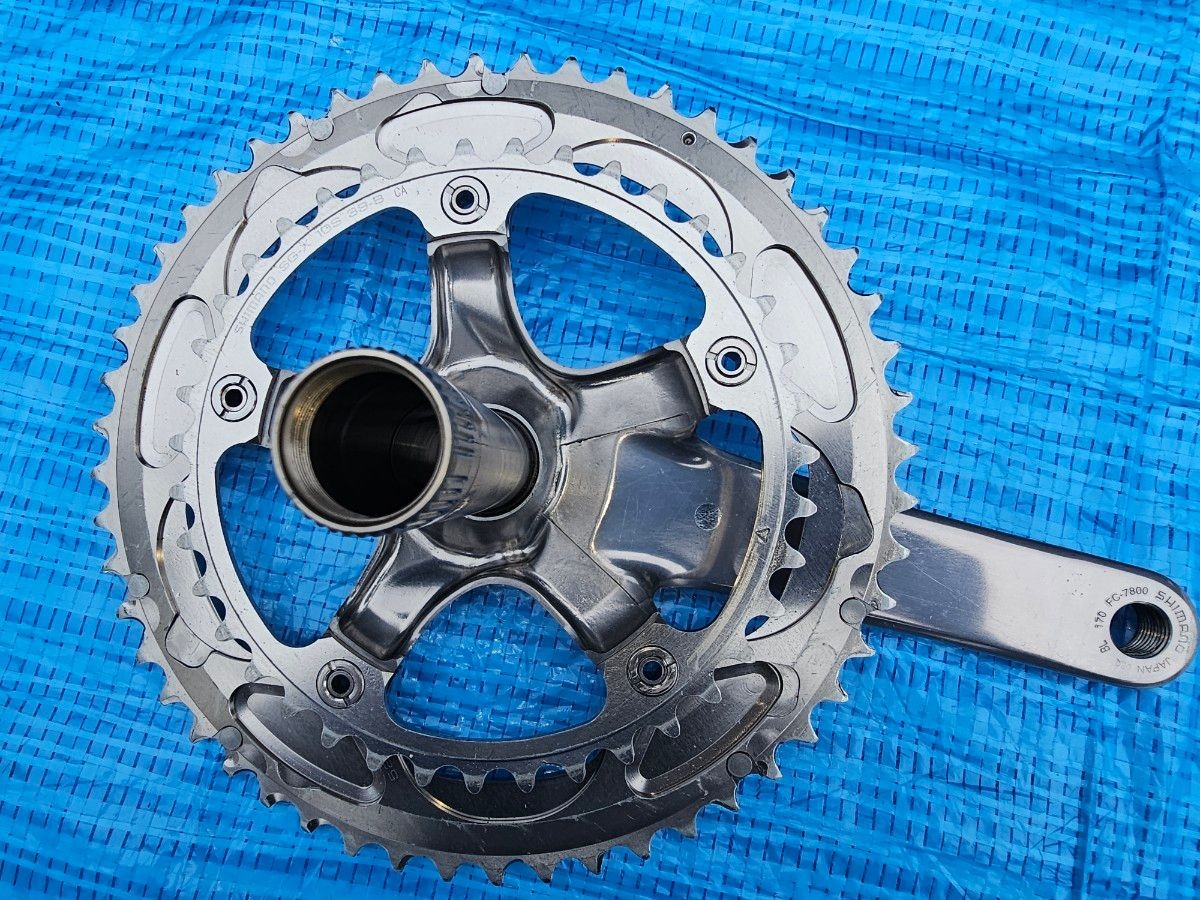 Shimano Dura-Ace 7800 10 Speed Groupset ST FC FD RD BR CS BB PD As Is Japan