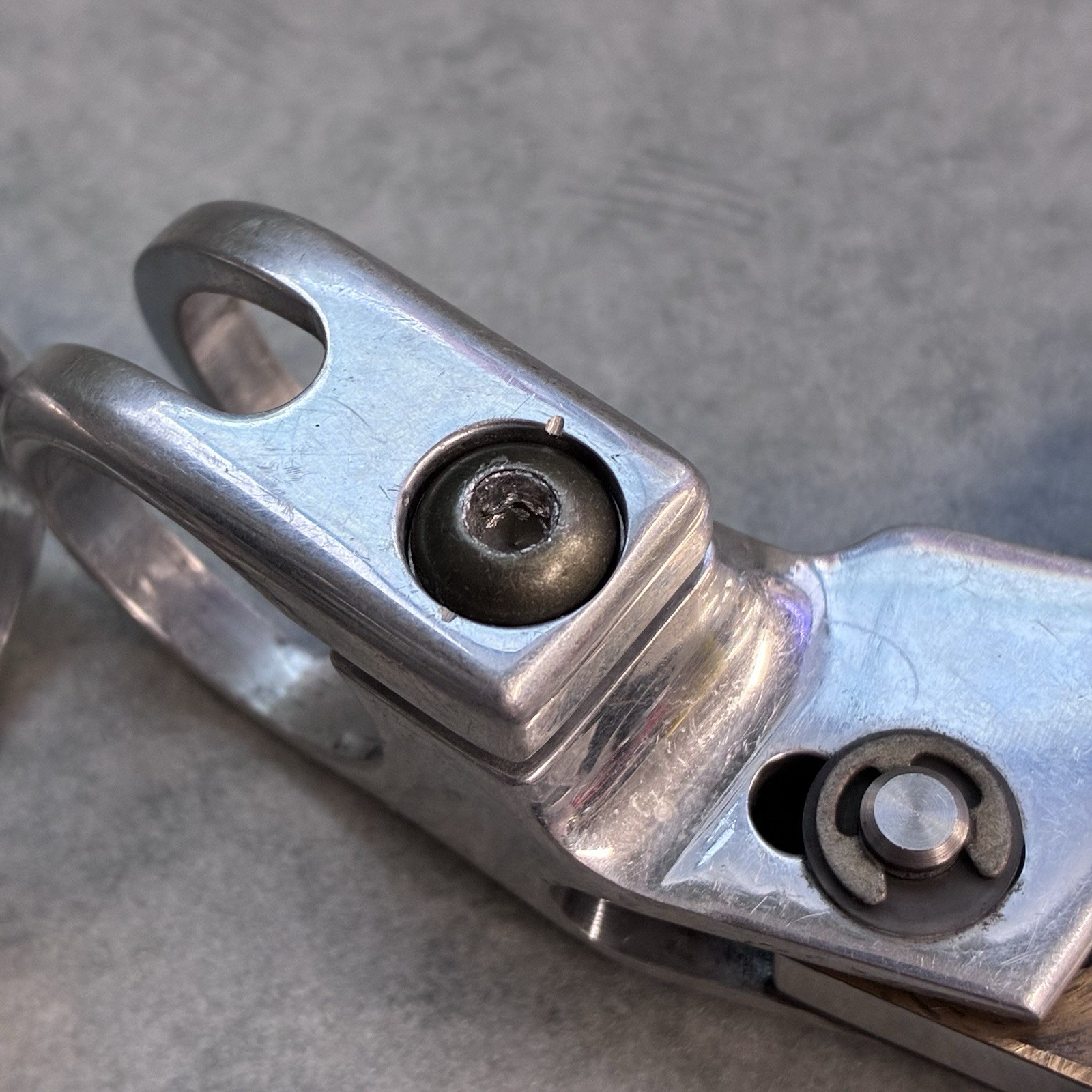 Grafton Re-Entry Brake Levers Polished With NOS Real Adjusters 90’s MTB Canti
