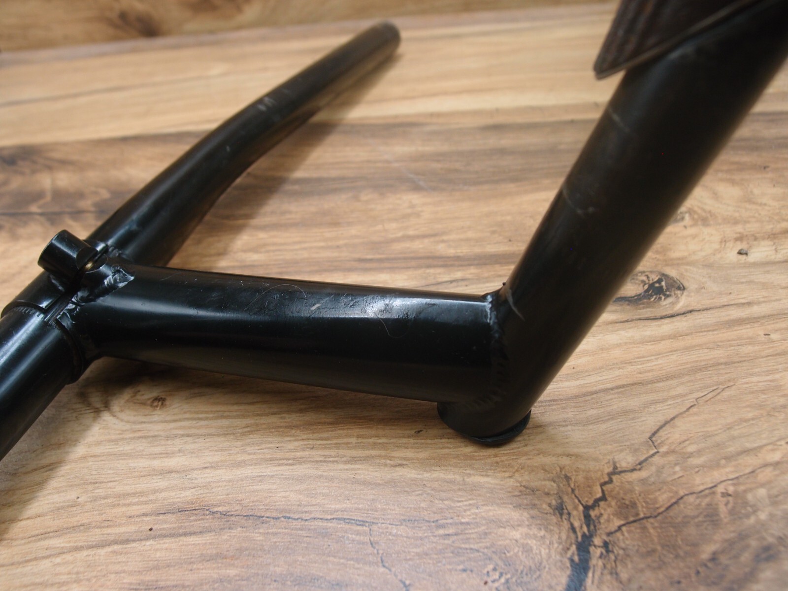 MTB steel CRMO flat handlebar A&I+ CRMO quill stem A&I 22.2 mm 1990’s