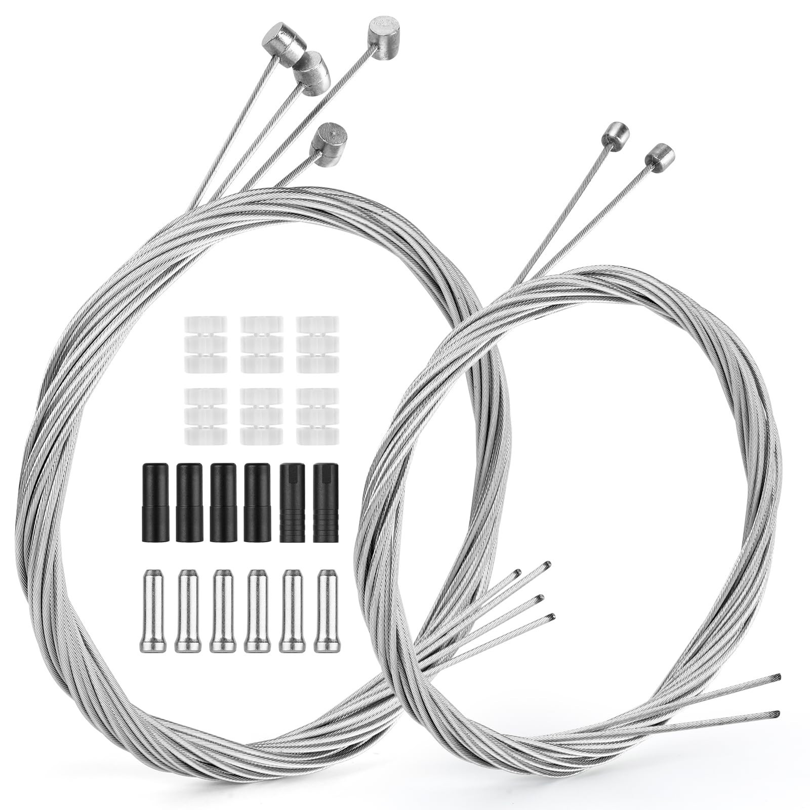 Bike Brake Cable Kit for MTB – Premium Mountain Bicycle Brake Cable Replacemen