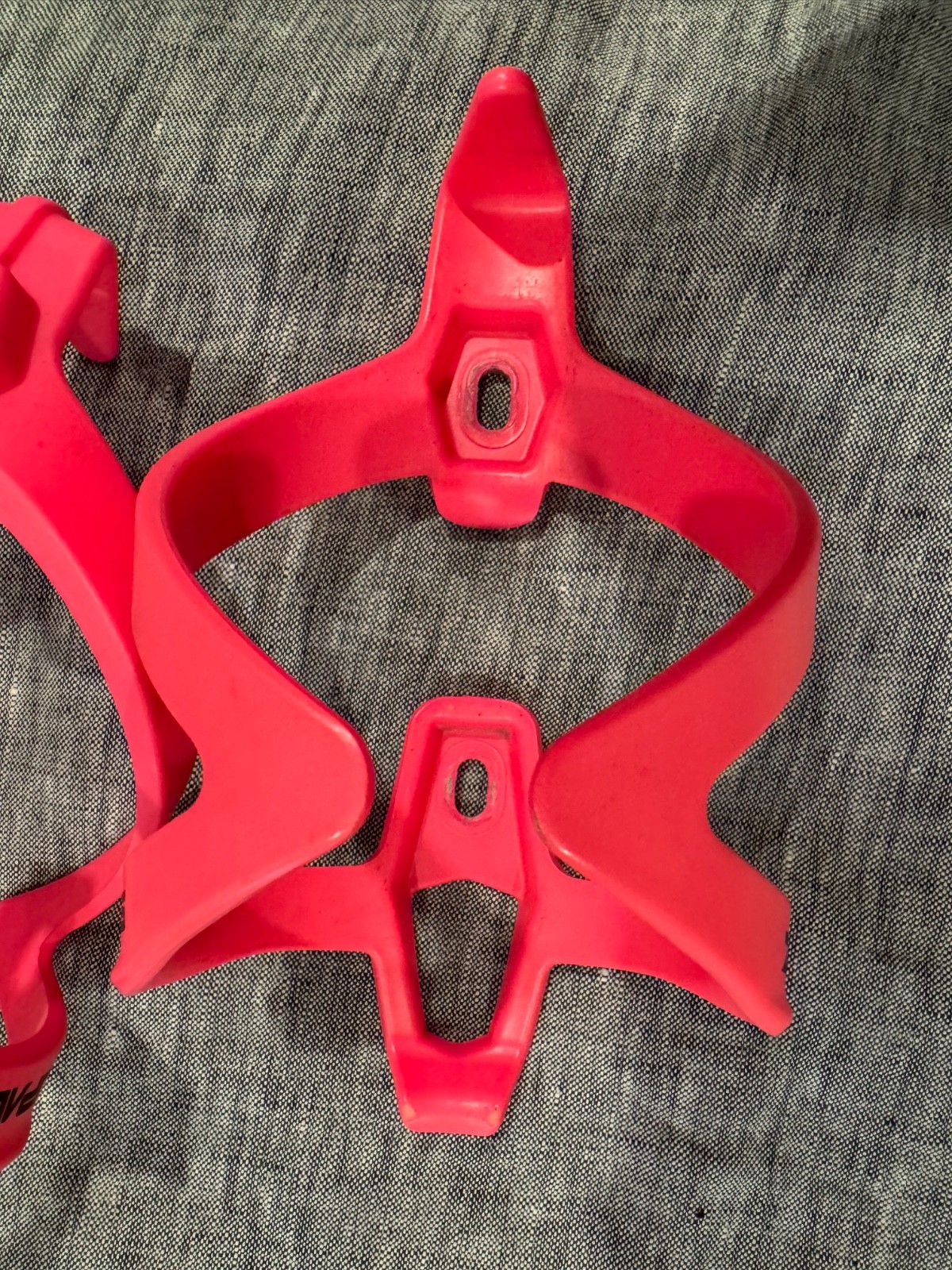 Set of 2 Supacaz Fly Cage Poly Neon Pink – Cycling Water Bottle Cage Holder
