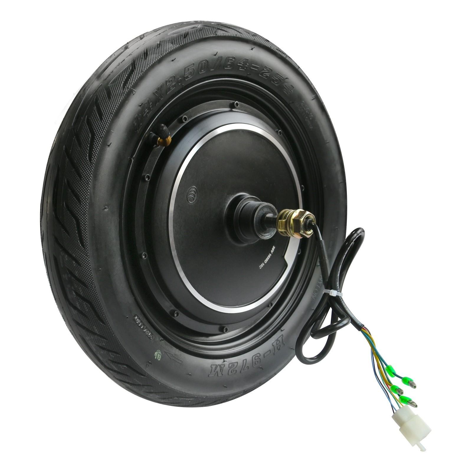 14″ Wheel Hub Motor 36V 500W Electric Bicycle Brushess Motor Wheelbarrow E Bike