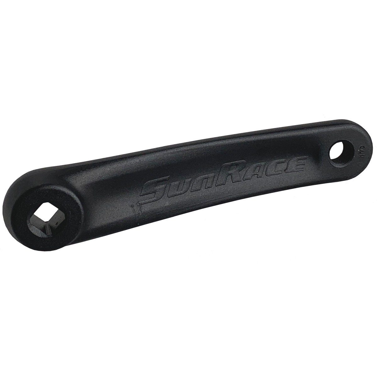 SUN RACE Left Connecting Rod, Aluminum, 175 mm, Black