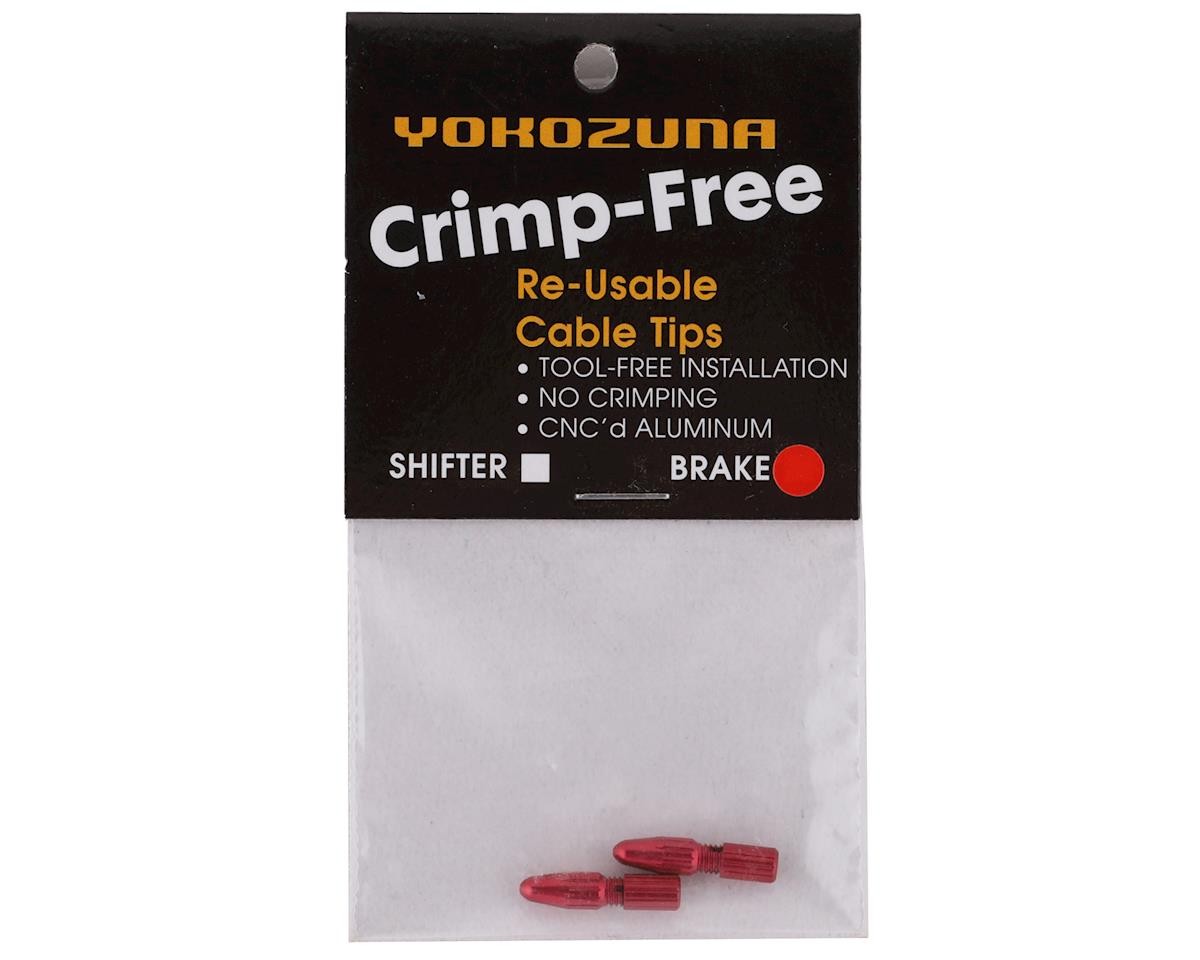 Yokozuna Crimp-Free Locking Brake Cable Tip (Red) (2) [493056]