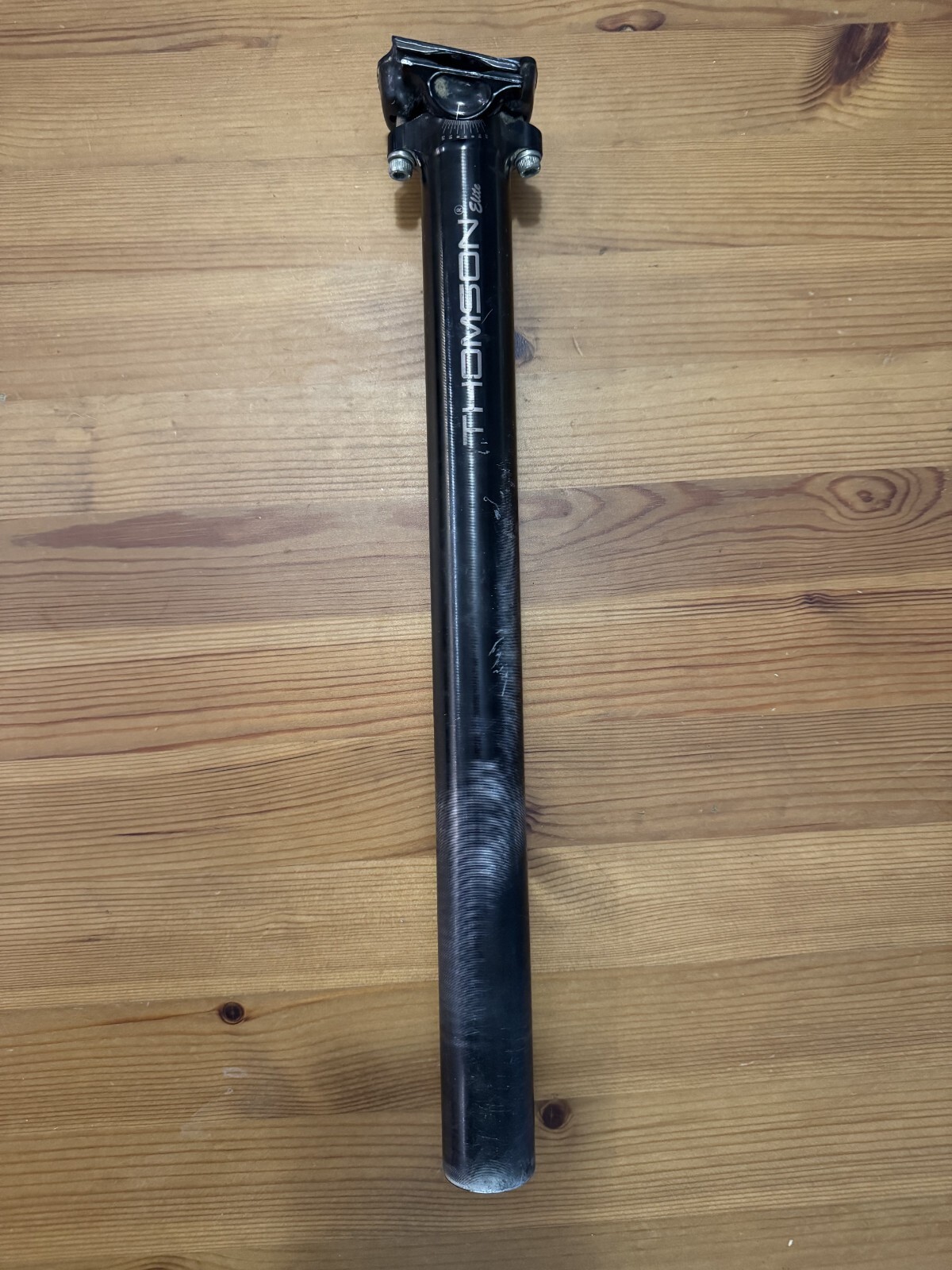 Thompson Elite Straight Seatpost 31.6mm x 367mm Length Black