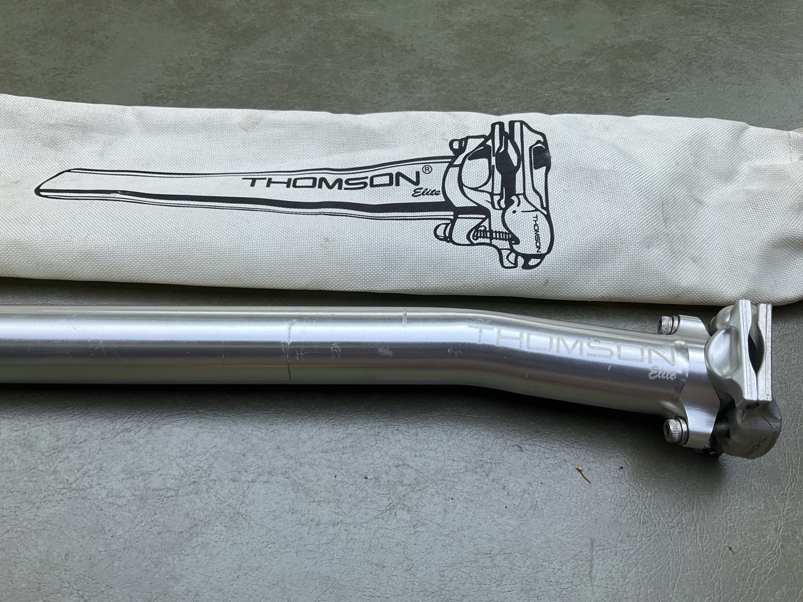 Thomson Elite Setback Seatpost 30.9 X 410mm – Silver SP-E127-SB