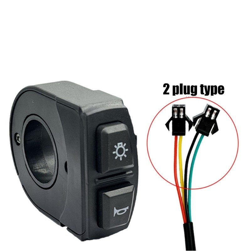Durability Scooter Handlebars Button High Low Speeds Control Electric Bicycles