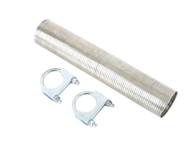 2.5″ [2 1/2″] ID x 16″ Length Universal stainless steel Exhaust Flex Pipe with