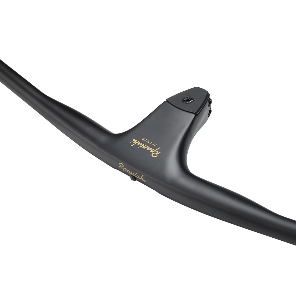 Utralight Full Carbon Fiber MTB Bicycle Integrated Handlebar -17 Degree 740mm