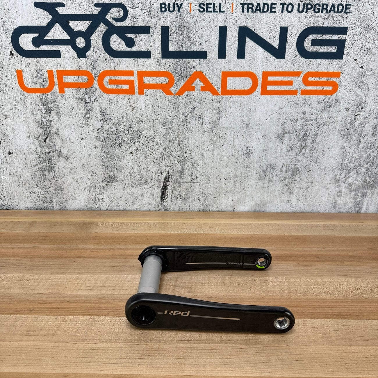 Light Use! SRAM Red AXS E1 172.5mm 48/35t 8-Bolt Crankset Crank Arms DUB Spindle