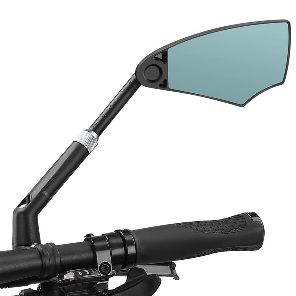 Retractable Mountain Bike Mirrors with Safety Features and Adjustability