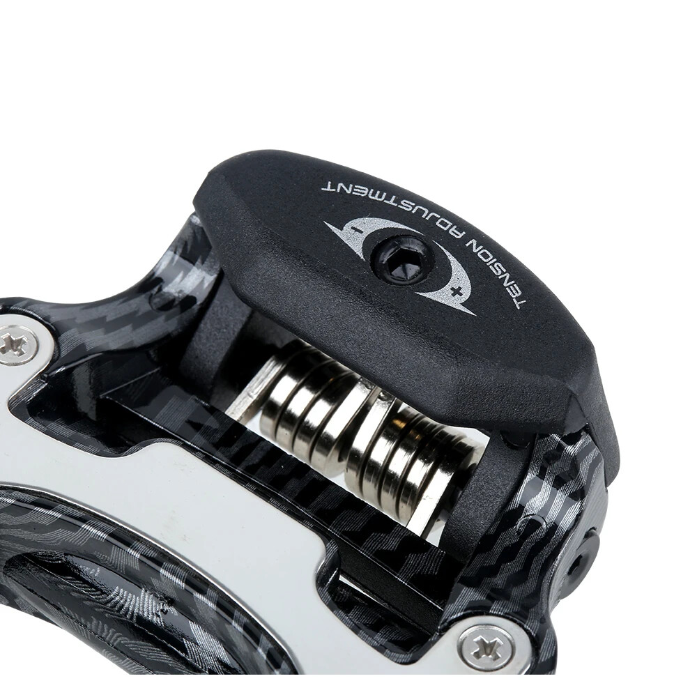 Road Racing Bicycle Footrest Cleat Pedal Carbon Fiber Footrest with Spd Clip