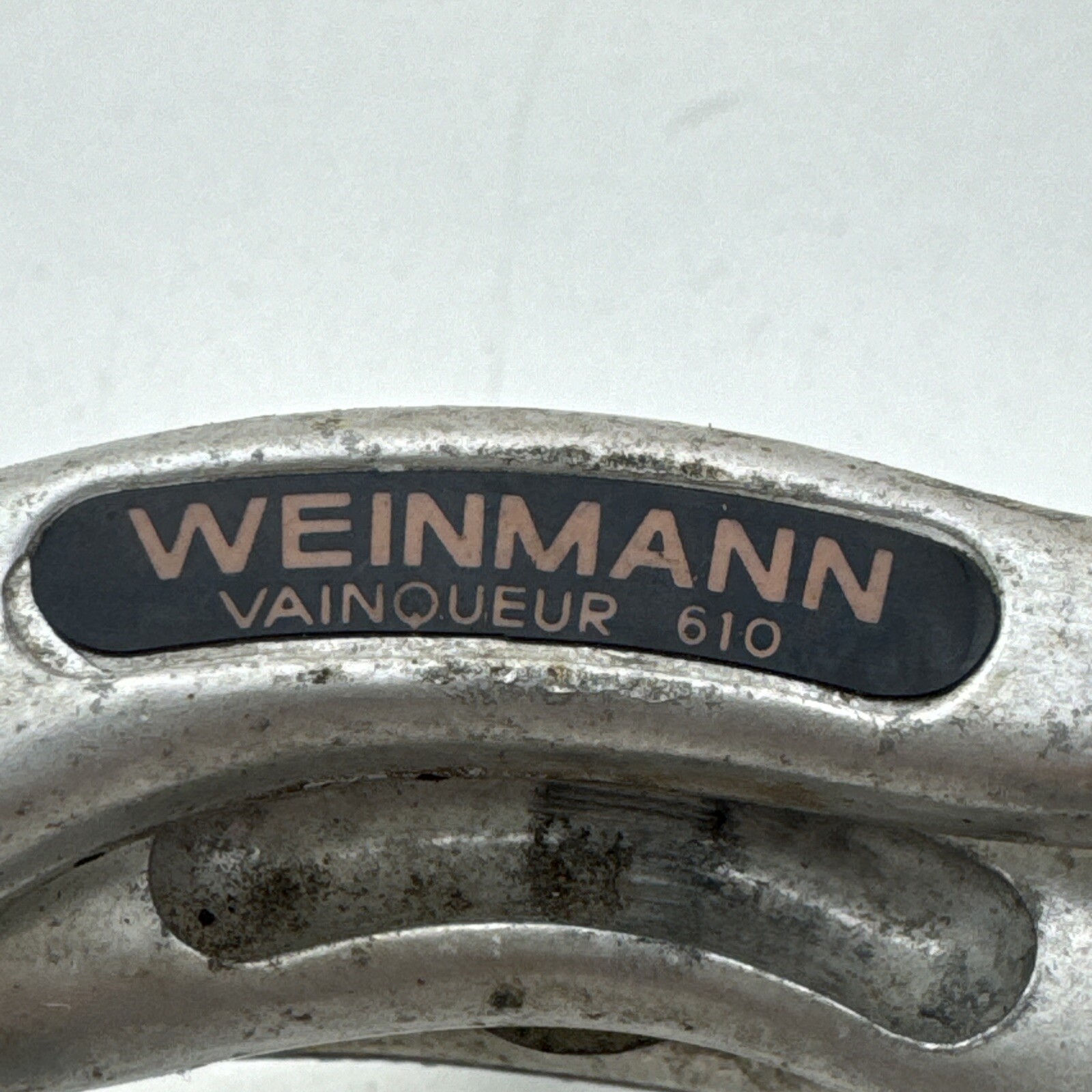 Vintage Weinmann 610 Center Pull Brake Caliper Set Vainqueur 1981 Black Logo A72