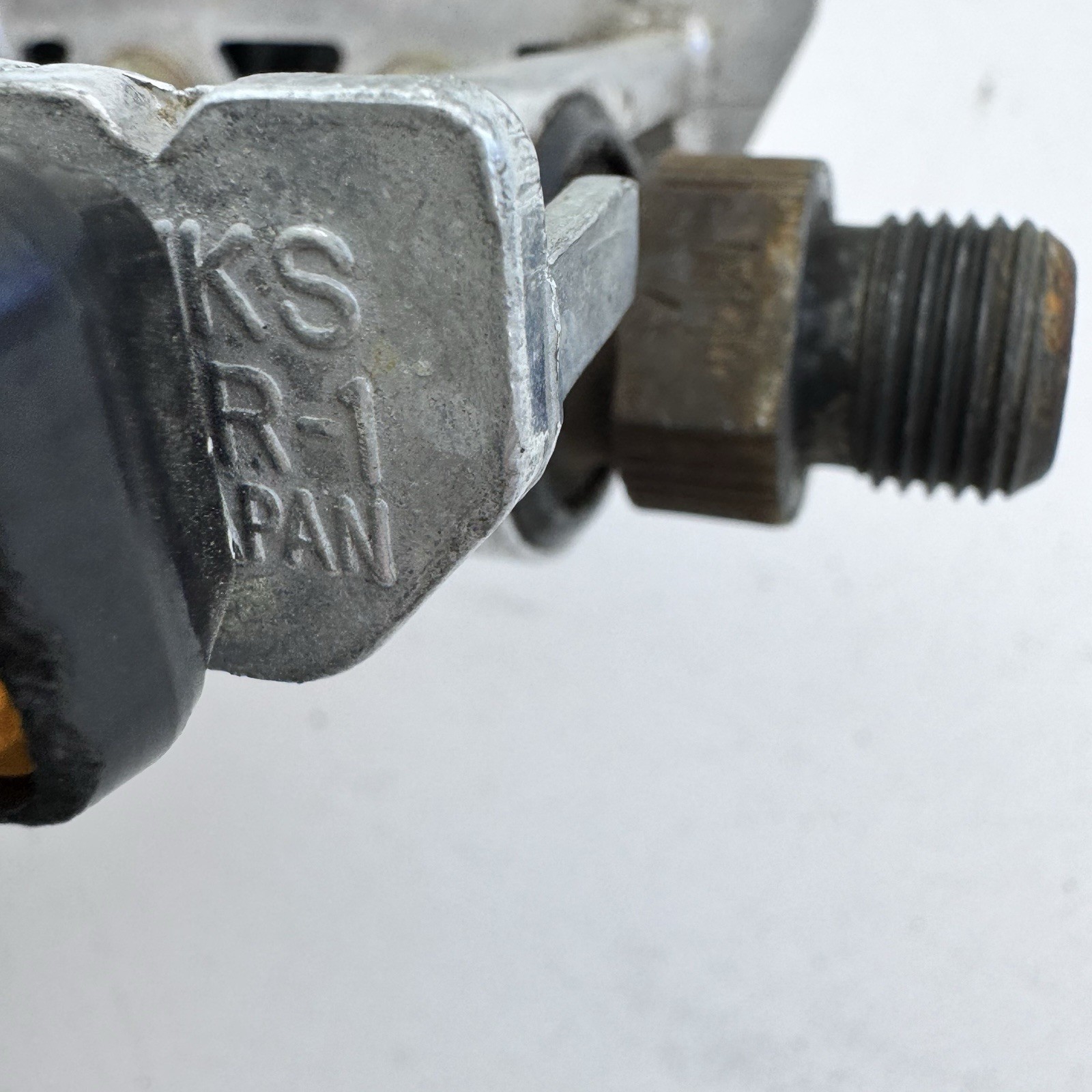 Vintage MKS Road AR-1 Pedals Quill Race Alloy 9/16 in Silver Bike Road Japan A03