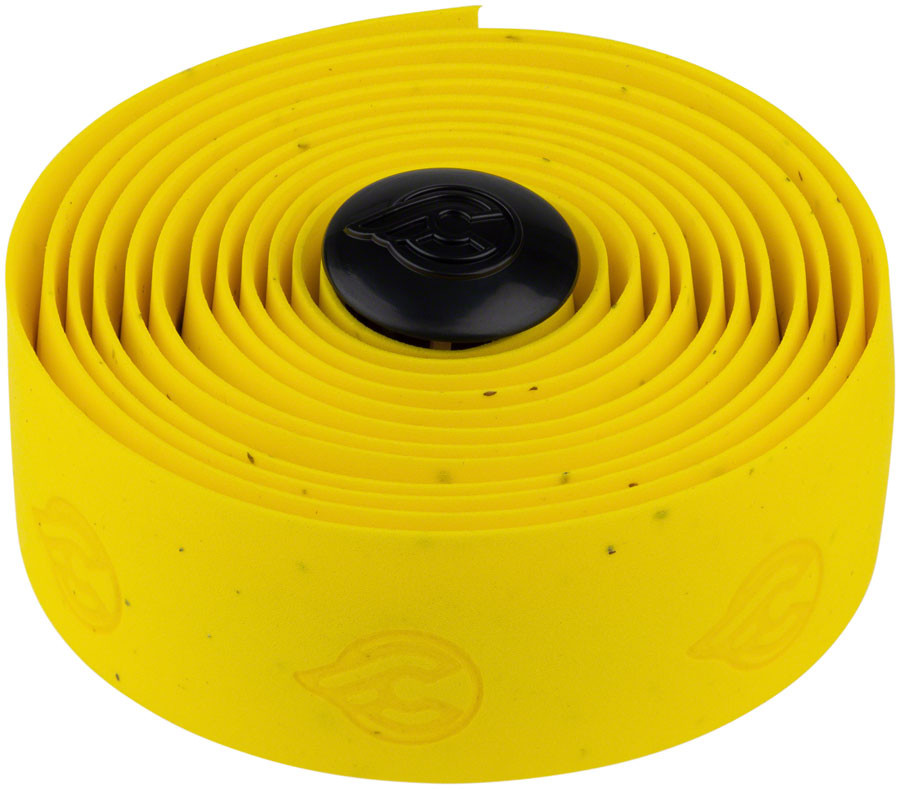Cinelli Cork Ribbon Handlebar Tape Yellow Bar Wrap Adhesive Back Includes Plugs