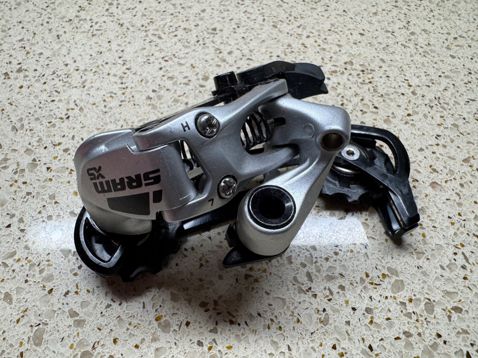 NEW SRAM X5 9sp Long Cage Rear Derailleur Silver