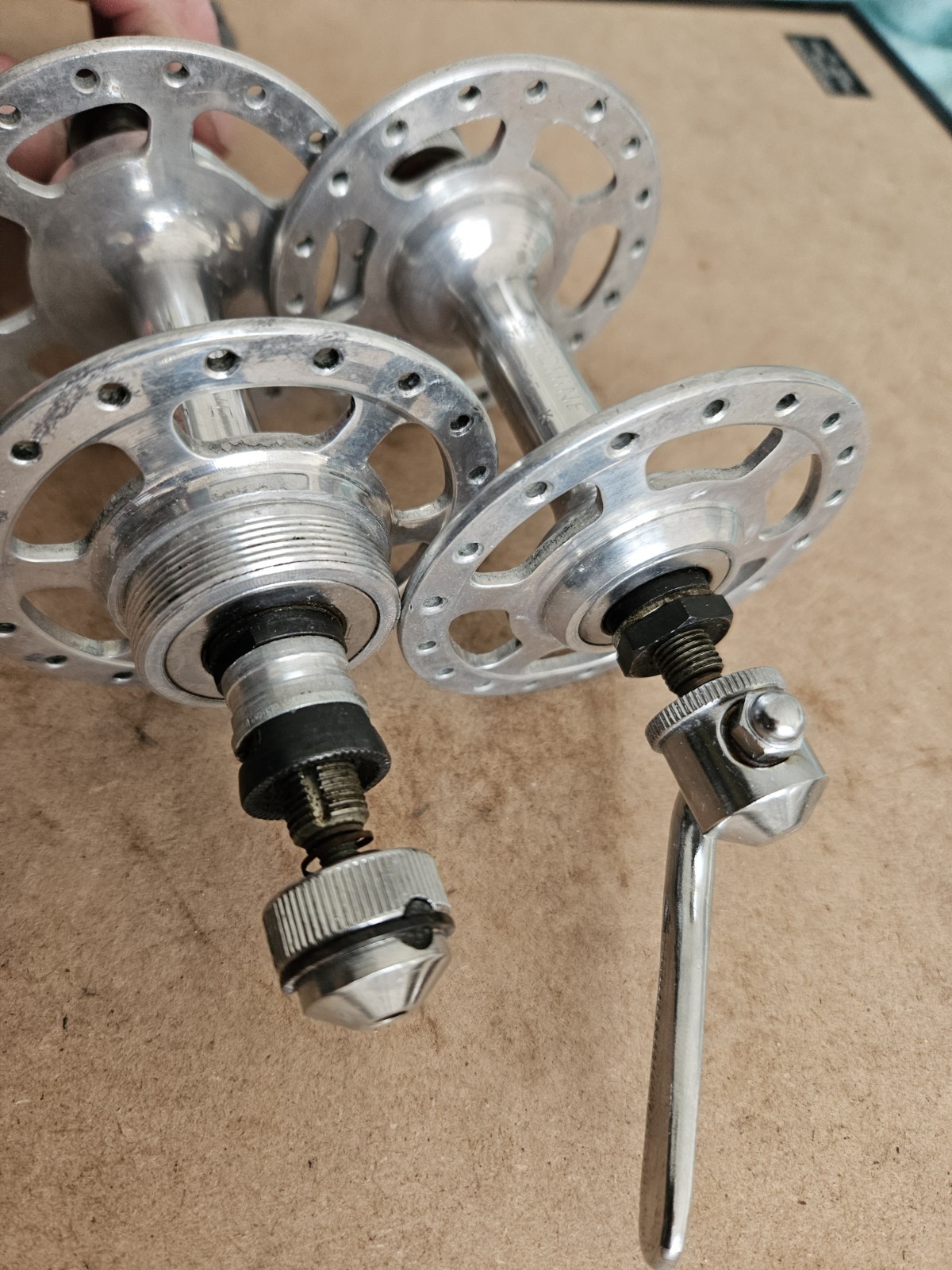 Vintage 1972 Sunshine Model 5345 High Flange Hubs 36 Spoke Count Nice!