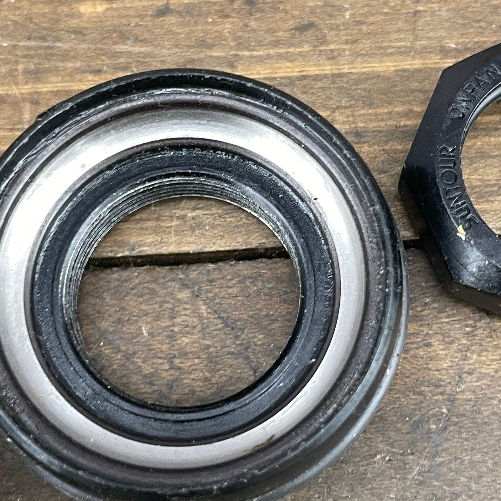 Vintage Suntour XC Pro Headset WTB Grease Guard Italian 1″ 1 Threaded 90s MTB