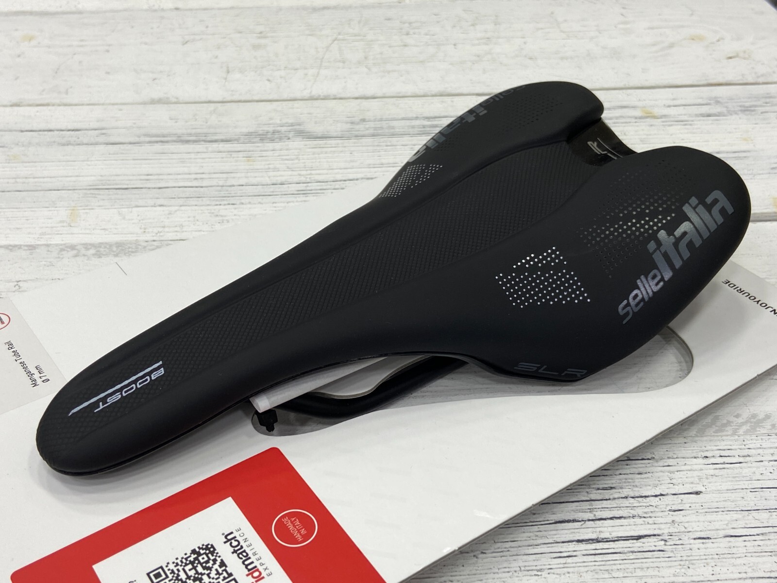 Selle Italia SLR Boost TM S1 130x248mm Manganese Rail Road Saddle (Black)