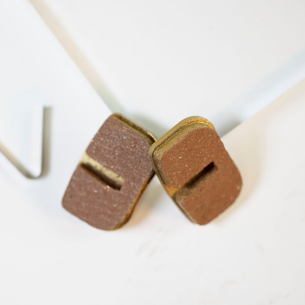 2 Pairs of Brake Pads Metallic Brake Pad for Bike Electric Bike High Quality Pad