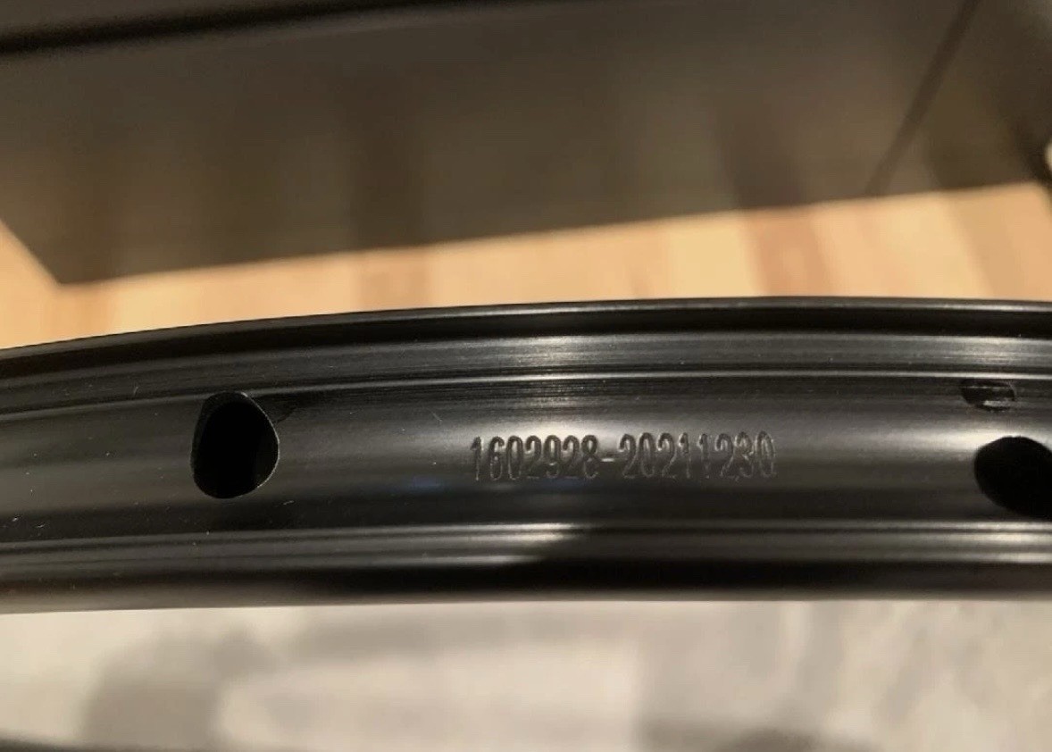 10 Count 28 Hole KNIGHT COMPOSITES 700c Disc 25mm Gravel/Road Alloy Rims Rimset