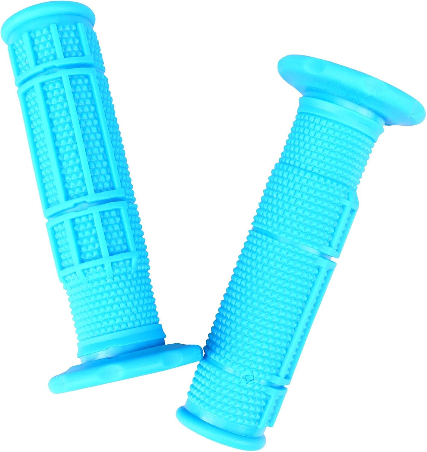 7/8» ATV Grips Upgrade Universal Handlebar Grips Soft Rubber Thumb Throttle
