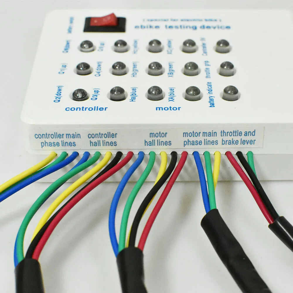 Electric Bicycle Fault Detection Instrument for E-Bike Controler Testing Device