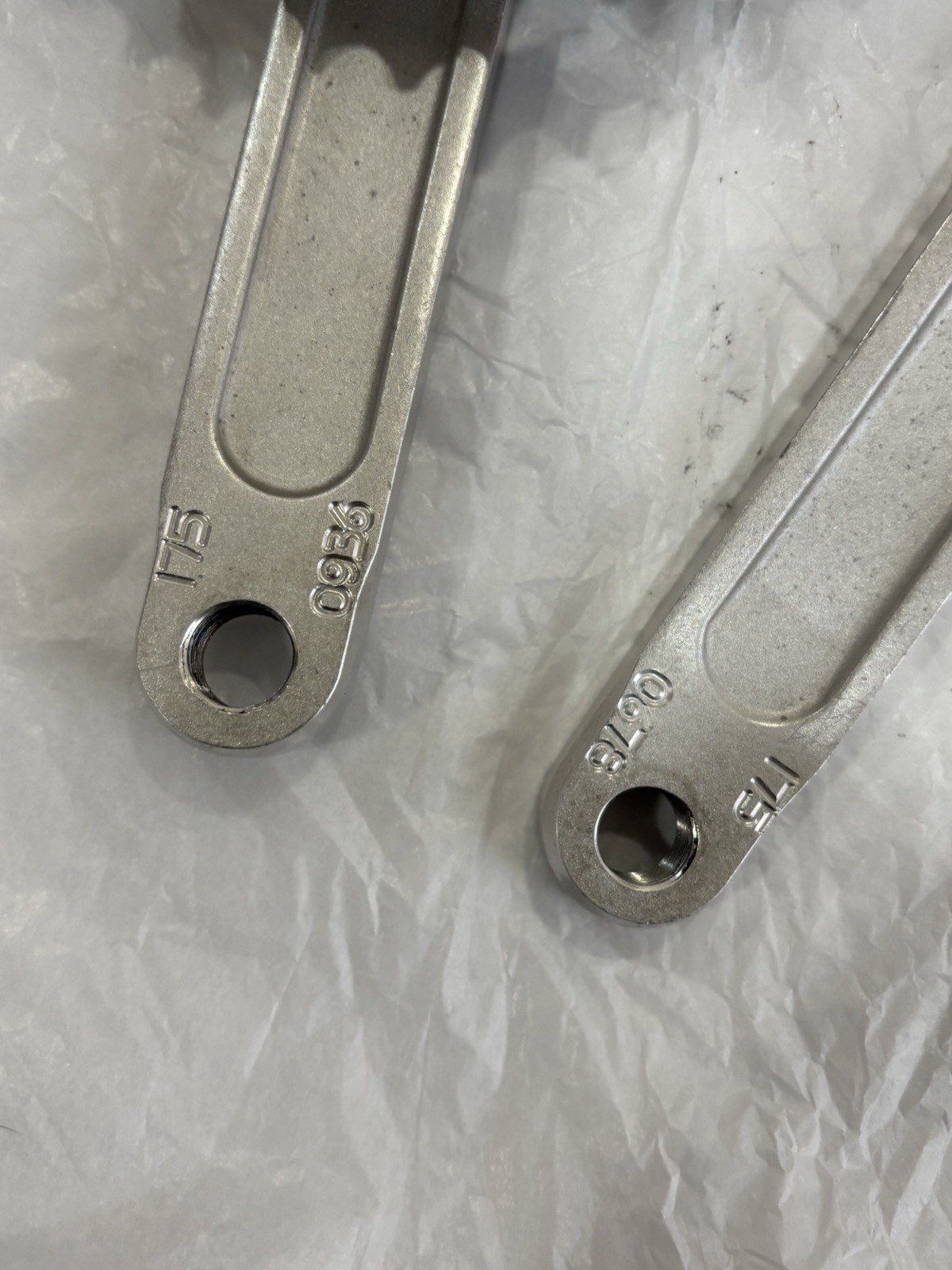 Race Face Forged Crankset Square Taper Vintage 90’s MTB 175mm Shimano Un52 Bb