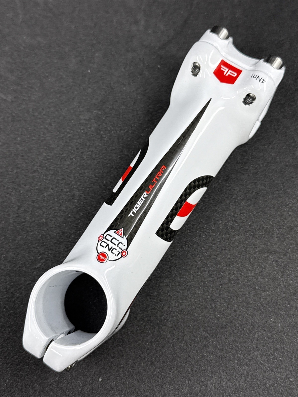 Pinarello MOST Tiger Ultra 120mm 31.8mm Clamp Carbon Fiber 1-1/8″ Stem -6°