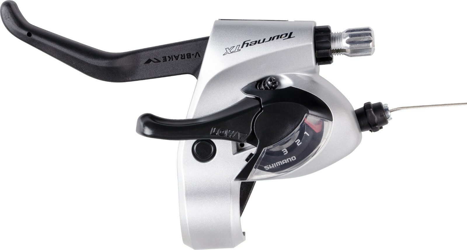Shimano Shift/Brake Levers Tourney TX ST-TX800 3/8 Speed or Set Black/Silver