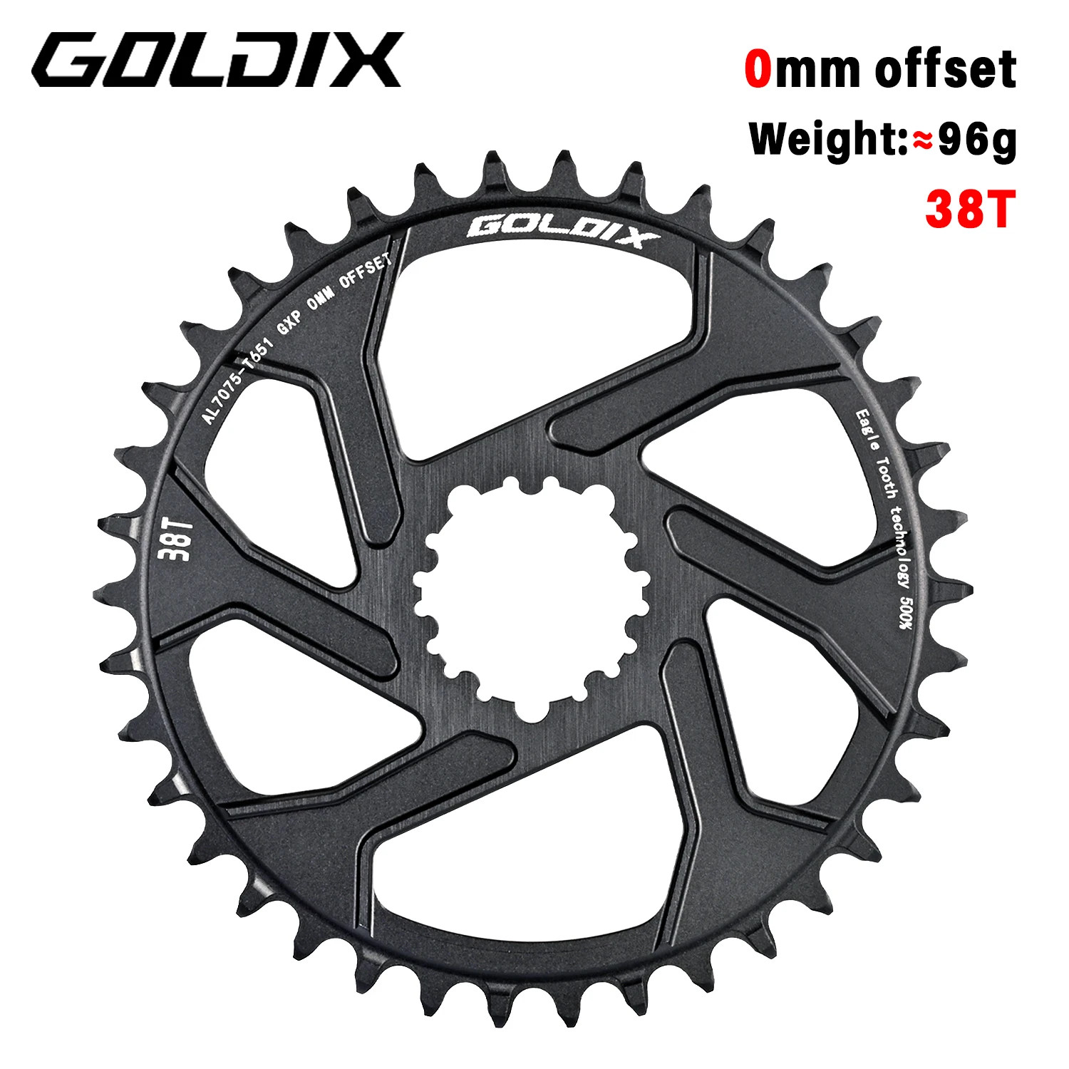 MTB Bicycle Chainring Narrow Wide Mountain Bike Chainwheel 30T 32T 34T 36T 38T f