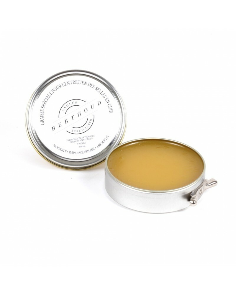 *NEW* GILLES BERTHOUD WAX GREASE FOR LEATHER SADDLE MADE IN FRANCE BROOKS IDEALE