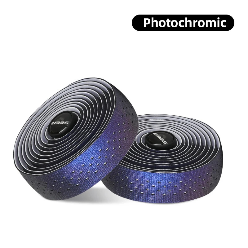 Road Bike Handlebar Tape Silicone ShockAbsorbing Tape EVA+PU Anti-Slip Bike Grip