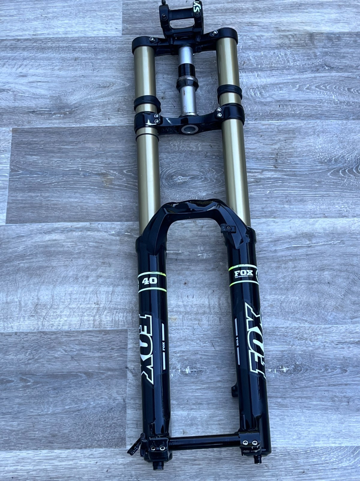 Fox 40 Performance Coil Double Bridge Fork Fork Mountain Bike Downhill