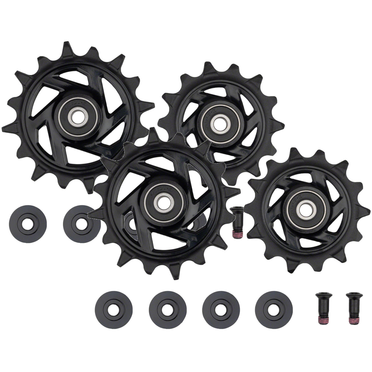 SRAM GX/X0 Eagle T-Type AXS Rear Derailleur Pulley Kit 14t Upper & 16t Lower,