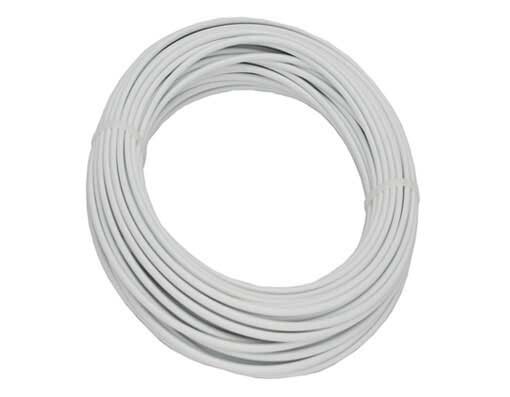 ALTALINE HOUSING BRAKE CABLE W/LINER (LENGTH 5MM X 100FT) FRONT OR REAR WHITE