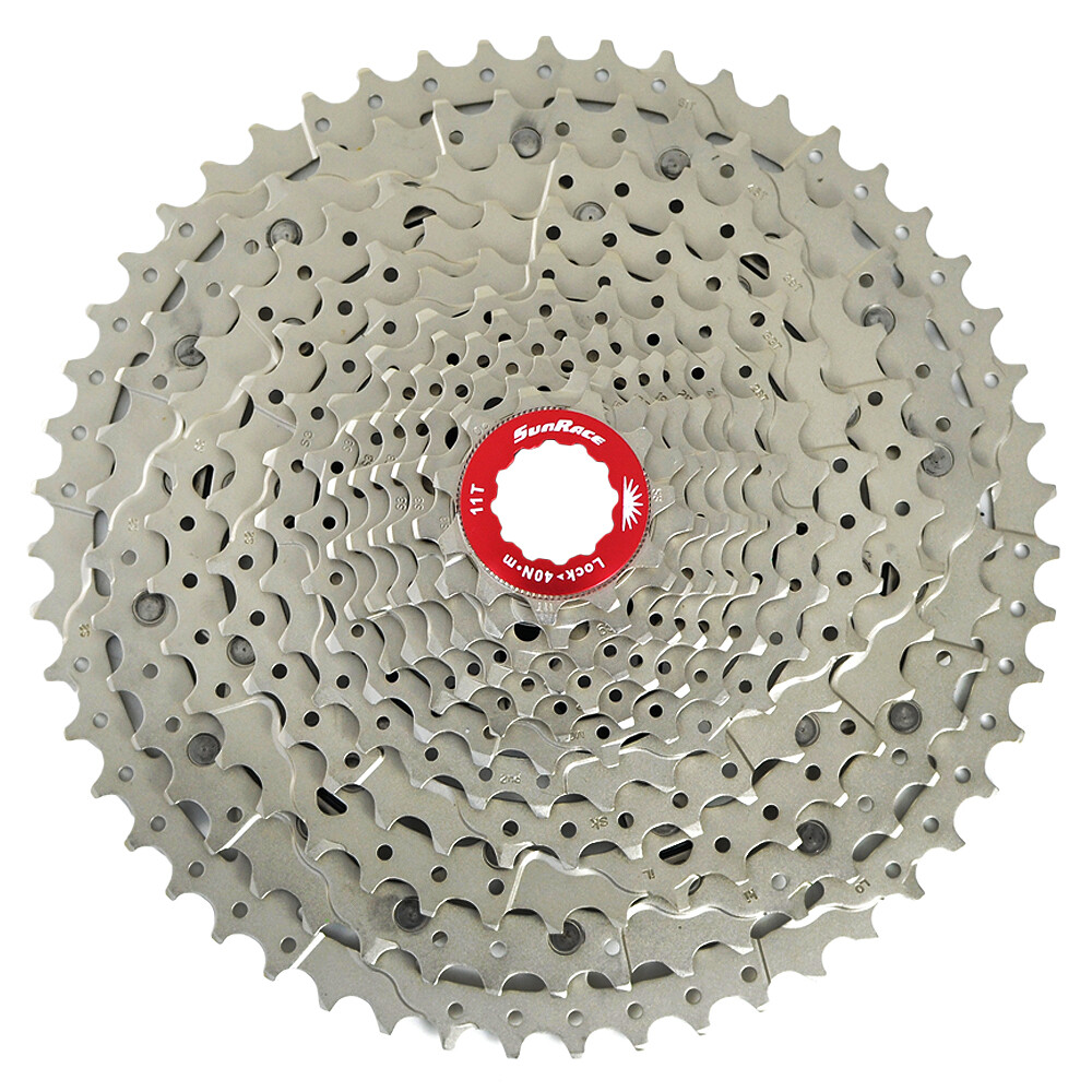 SunRace CSMZ800 11-51T 12 Speed Wide Ratio Cassette , Silver