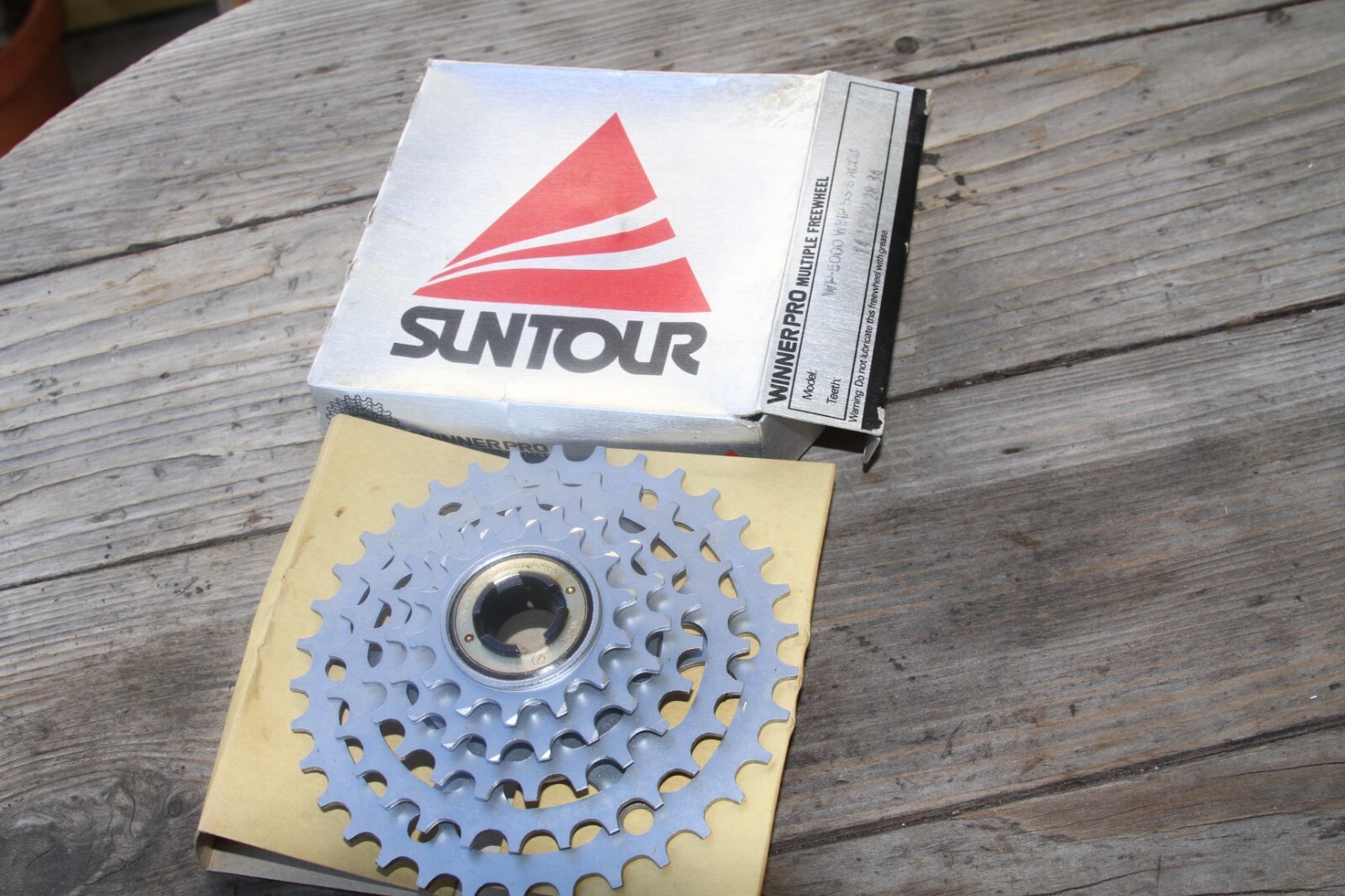 Suntour Winner Pro 5-Speed Freewheel 14-34T NOS vintage MTB Touring