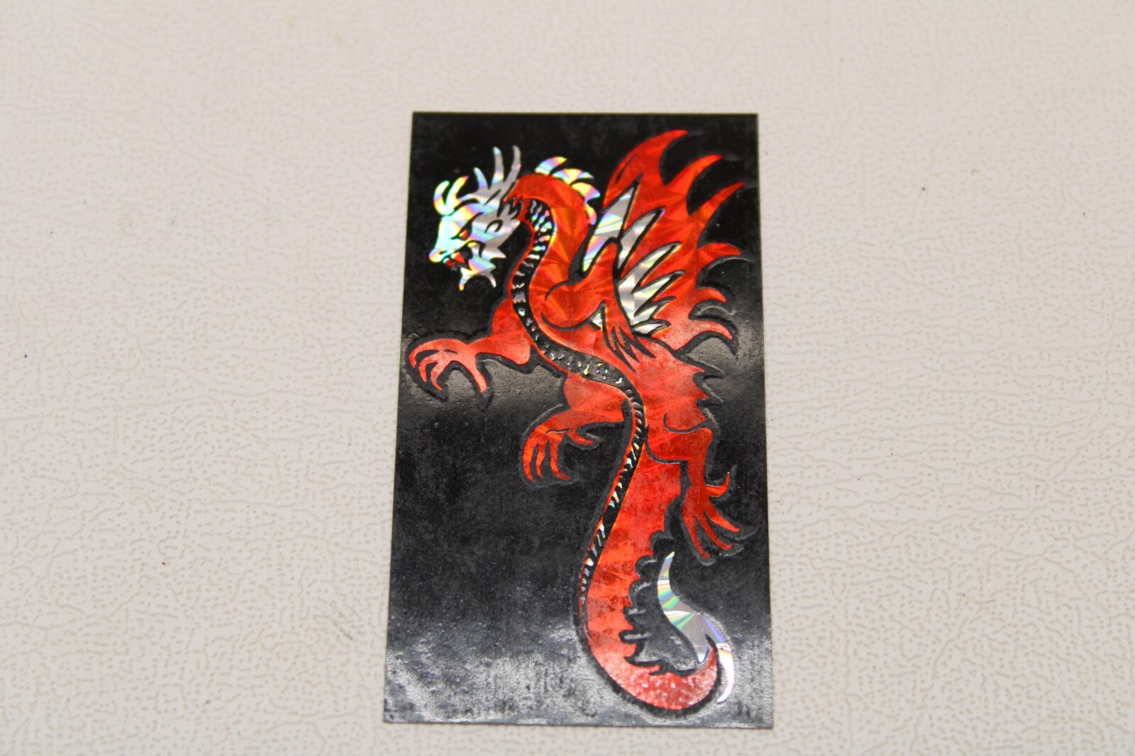 NOS OLD SCHOOL BMX PRISM STICKER DECAL – DRAGON – STOCK # 82
