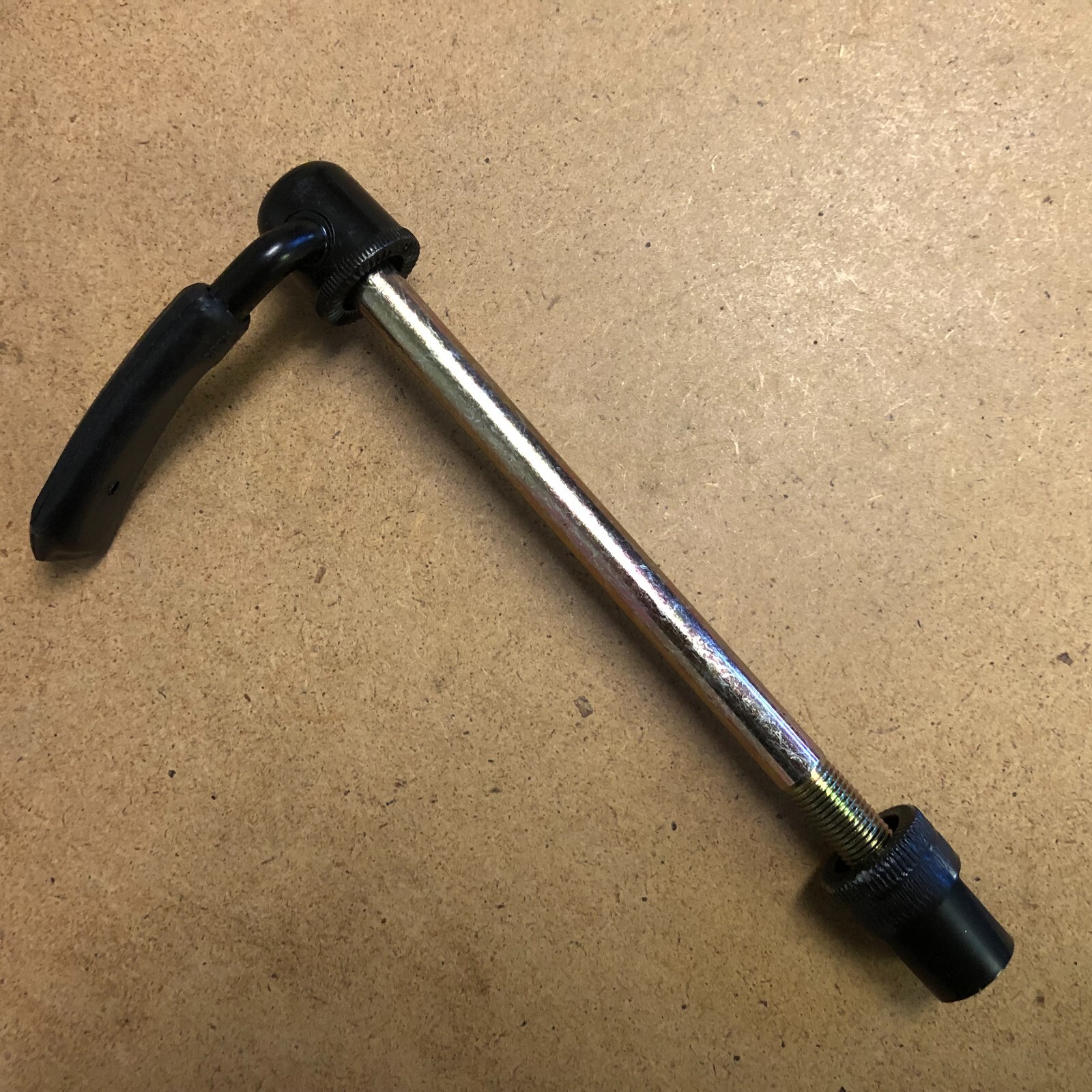 New Unbranded Bike Bicycle Steel Quick Release Skewer M9x158mm Black