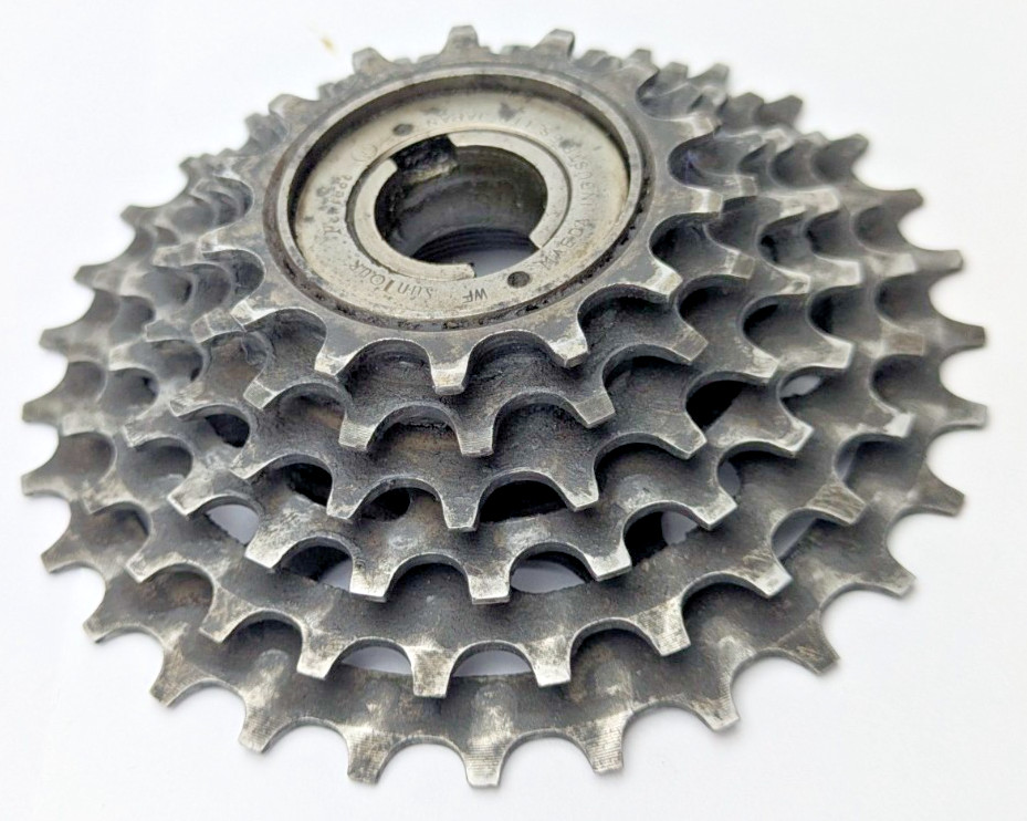 SUNTOUR PERFECT JAPAN 6 speed freewheel 14 TOOTH 30 TOOTH RATIO WIDE TOURING