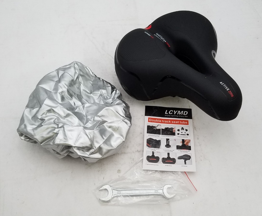 LCYMD Bike Seat. Memory Foam, Waterproof, Saddle Fit.