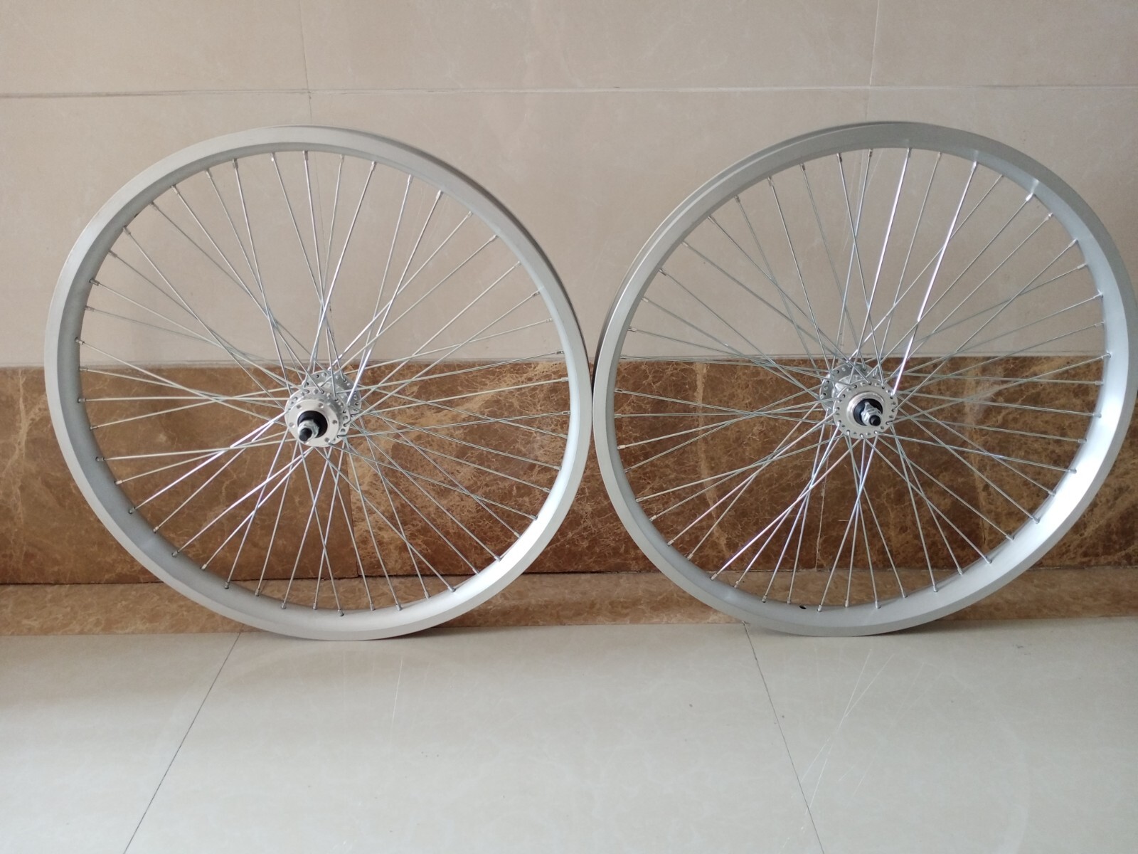 26*3.5″ Spoke Wheelset, Double Layer Alum Rim, 26″ Fat Tire Fork & Headset