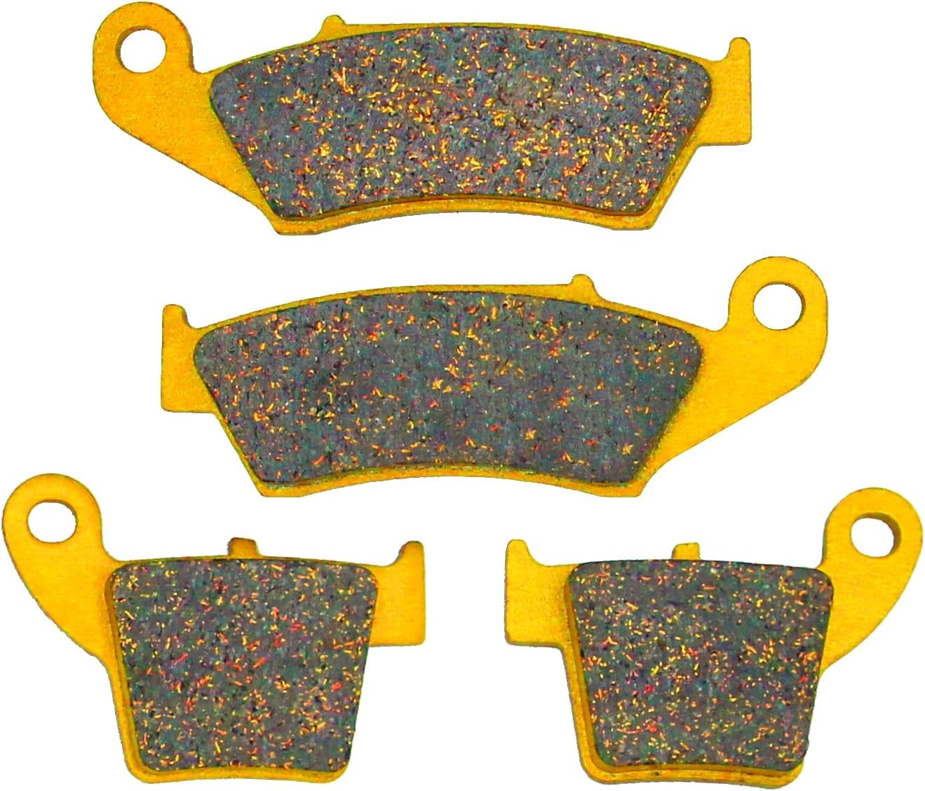 Ceramic Brake Pad Set for Honda CR125/CR250/CRF250/CRF300/CRF450 2002-2026