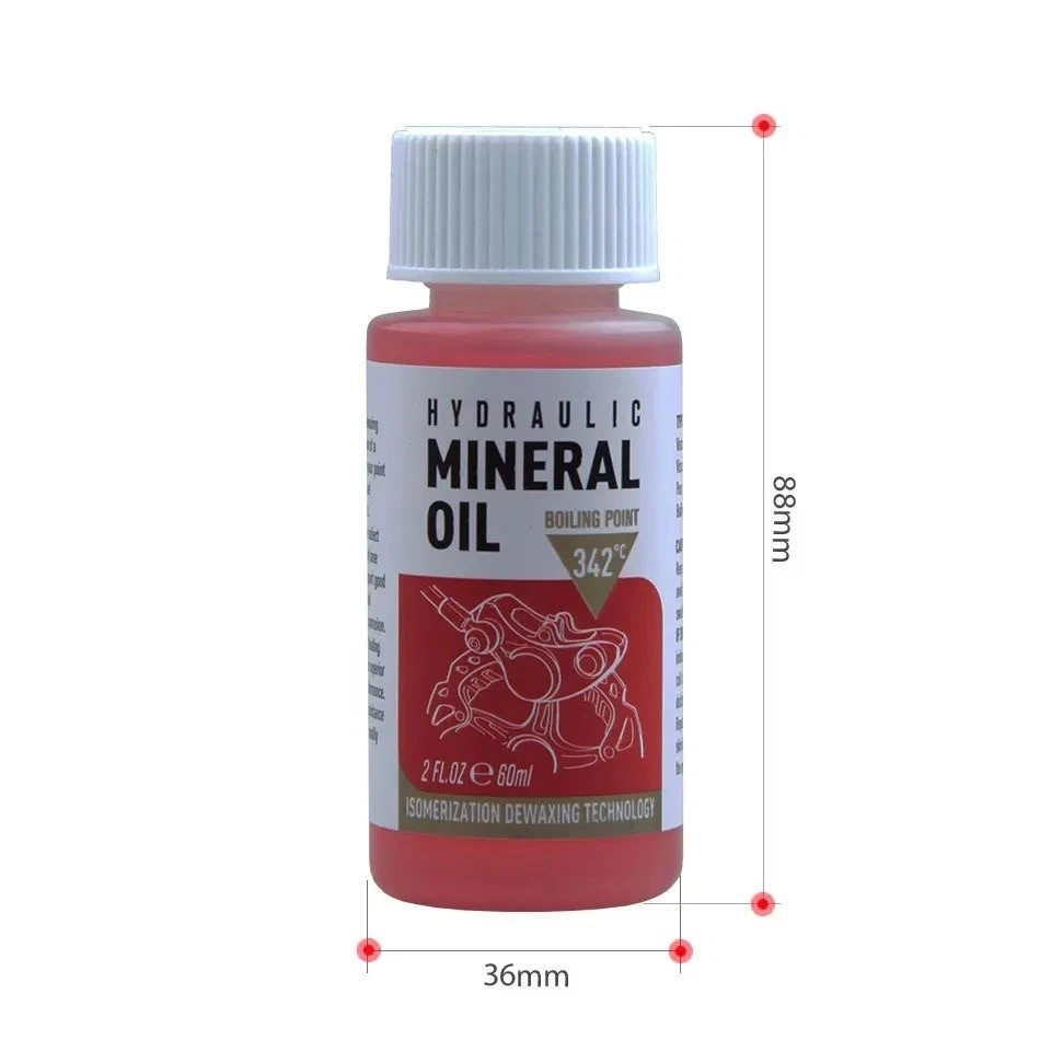 Bicycle Brake Mineral Oil System 60ml Fluid Aceite Cycling Mountain Bikes
