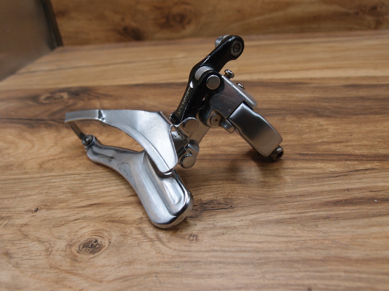 1990 MTB front derailleur Shimano Exage LX FD-M400 made in Japan 28.6 mm bottom