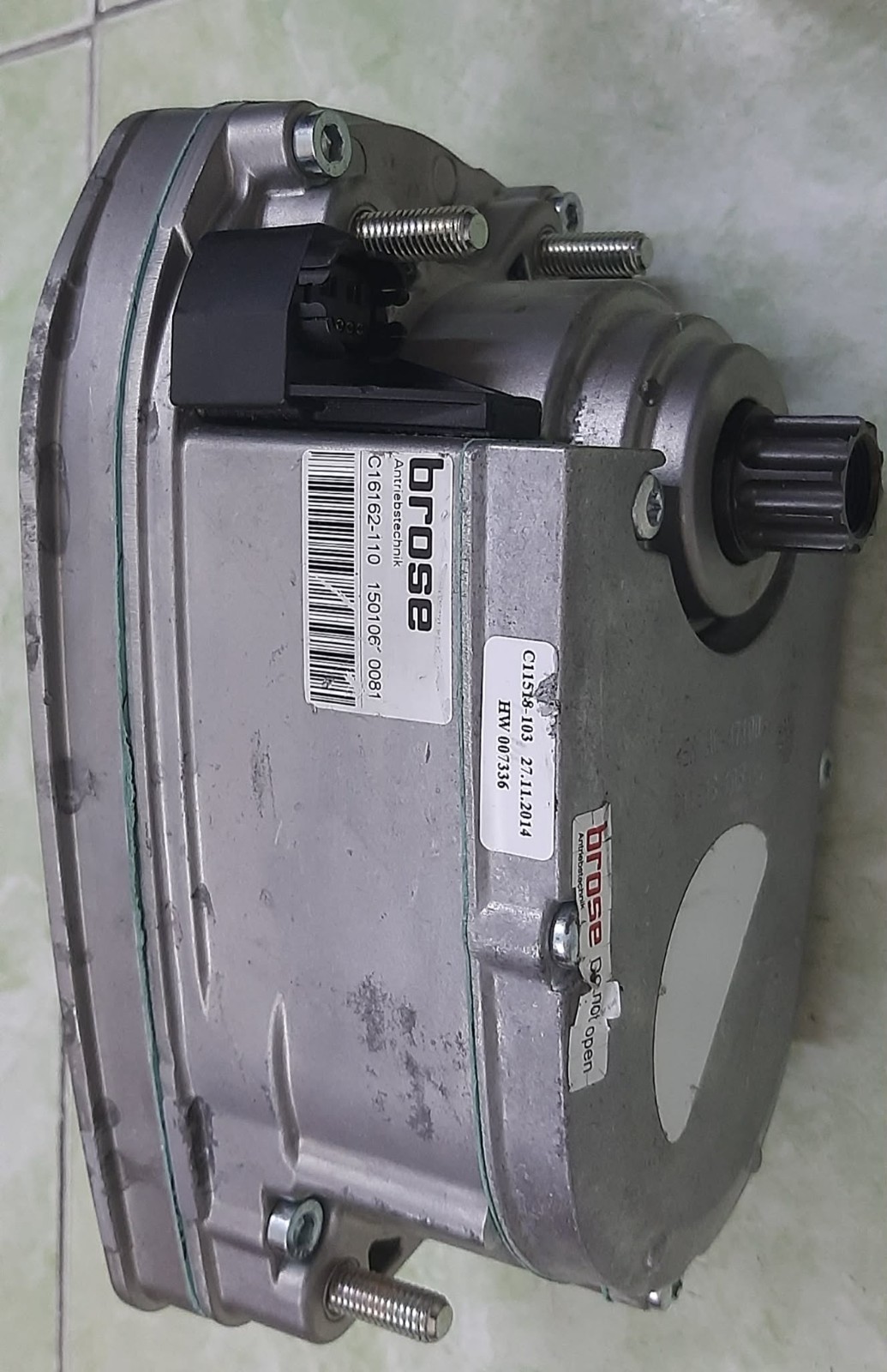Brose Drive S Motor 25km/h 90Nm 250W C16162-110 E-Bike – NOS